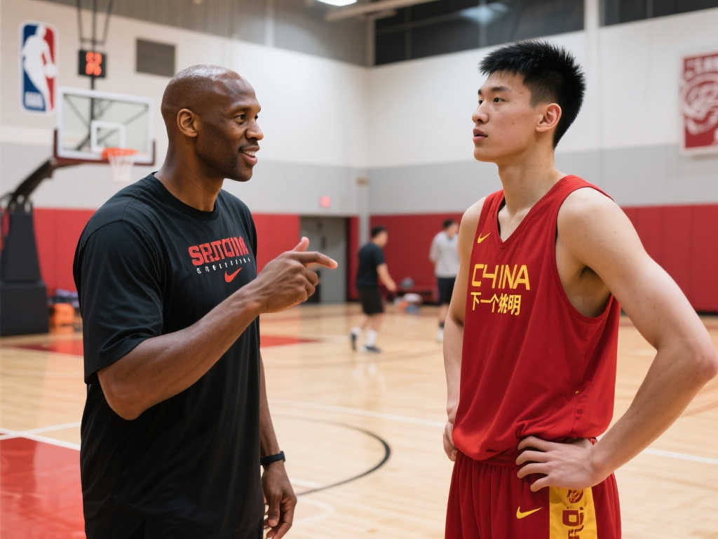 赴美特训巧遇皮蓬,训练师盛赞杨瀚森为'新姚明'! 赴美特训巧遇皮蓬,训练师盛赞杨瀚森为'新姚明'!