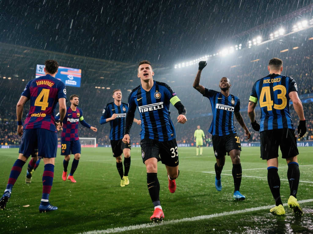 欧冠|寒雨夜,国米逆风翻盘!4:3力克巴萨,挺进下一轮 欧冠|寒雨夜,国米逆风翻盘!4:3力克巴萨,挺进下一轮