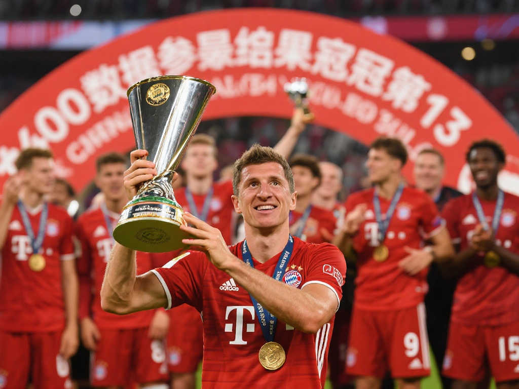 穆勒再夺德甲桂冠，追平历史冠军数量纪录！